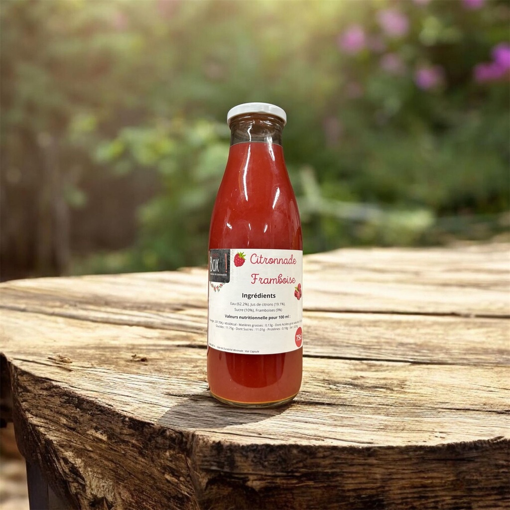 Citronnade framboise bio Chênelet 75cl