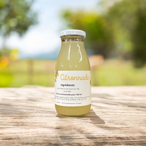 Citronnade nature bio Chênelet 25cl