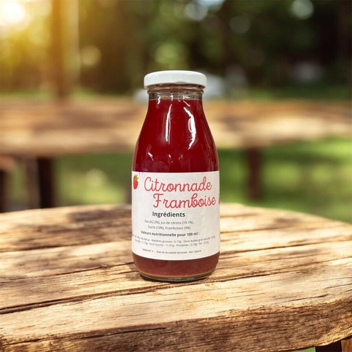 Citronnade framboise bio Chênelet 25cl