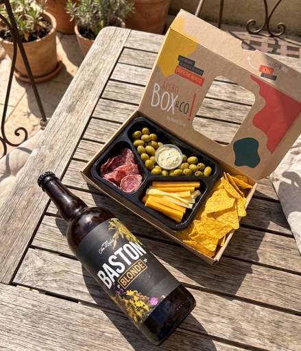 1 box + 1 bière 75cl